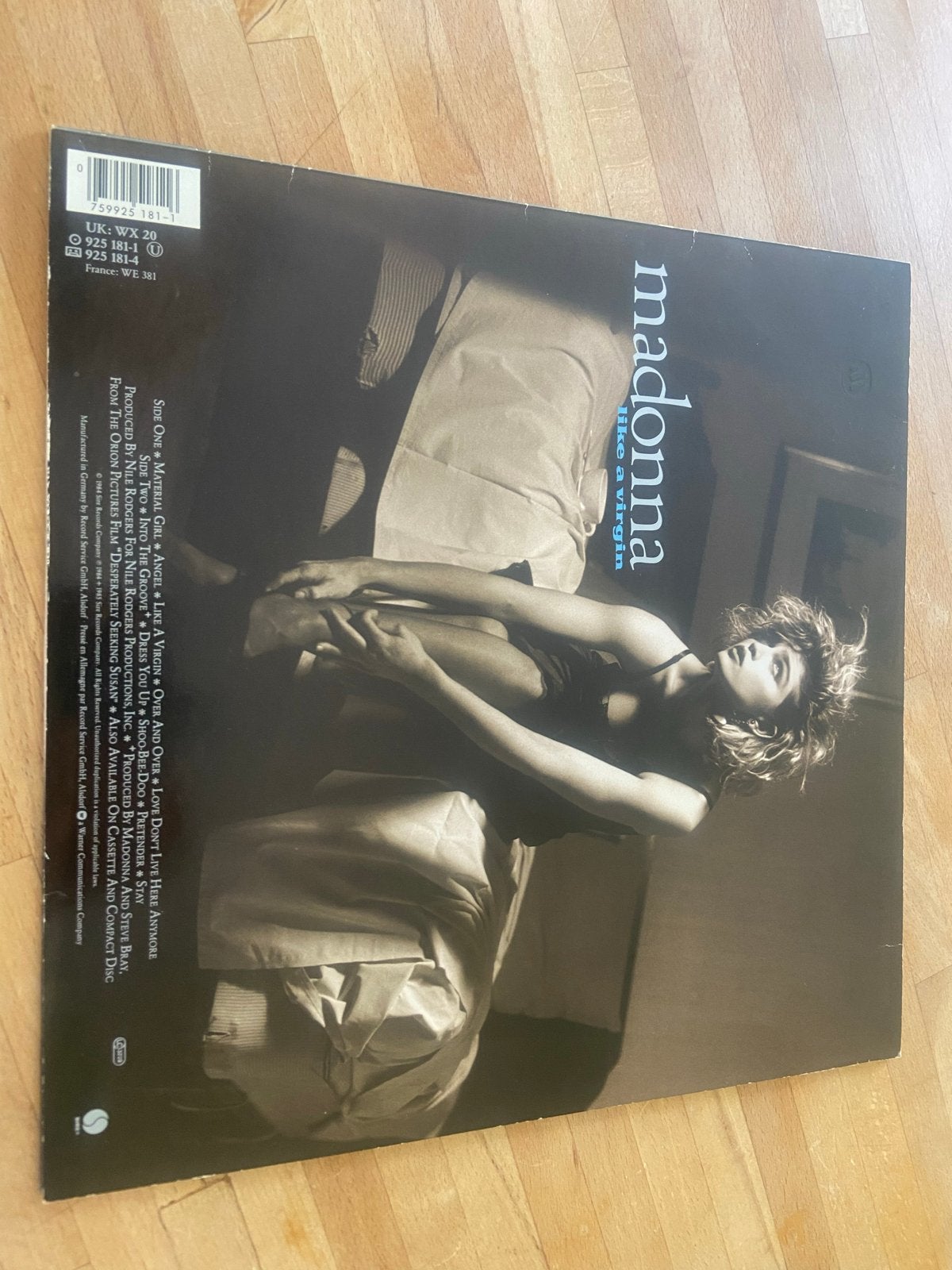 Madonna - Like a Virgin LP (1984), Cd's en Dvd's, LP, Gebruikt, Pop, Ophalen of Verzenden