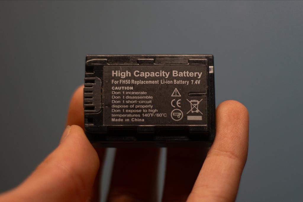 FH50 camera batterij, Audio, Tv en Foto, Fotografie | Accu's en Batterijen, Gebruikt, Ophalen of Verzenden