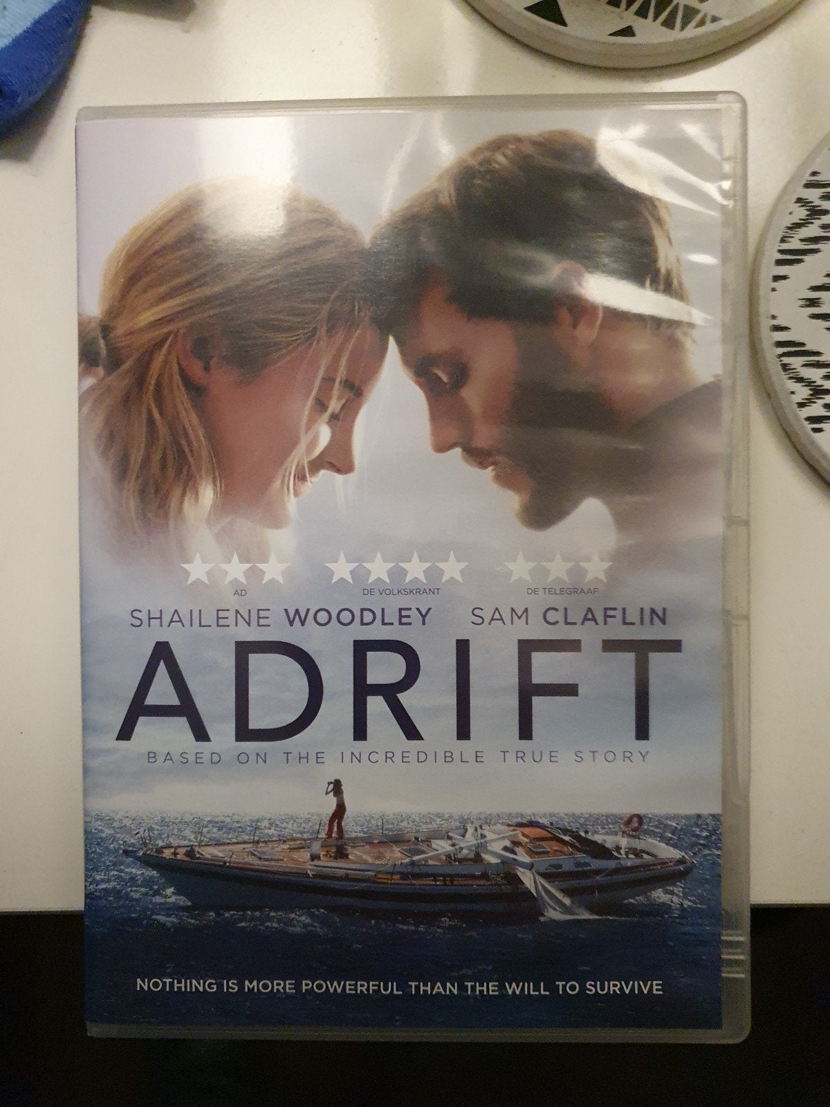 Adrift DVD - Gebaseerd op een waargebeurd verhaal, Engels, Waargebeurd drama, Nederlands, Ophalen of Verzenden