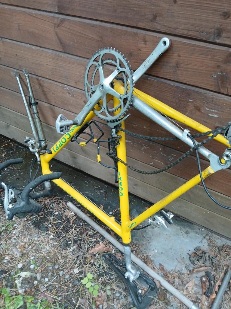Schuurvondst oude Coppi renfiets, Ophalen of Verzenden