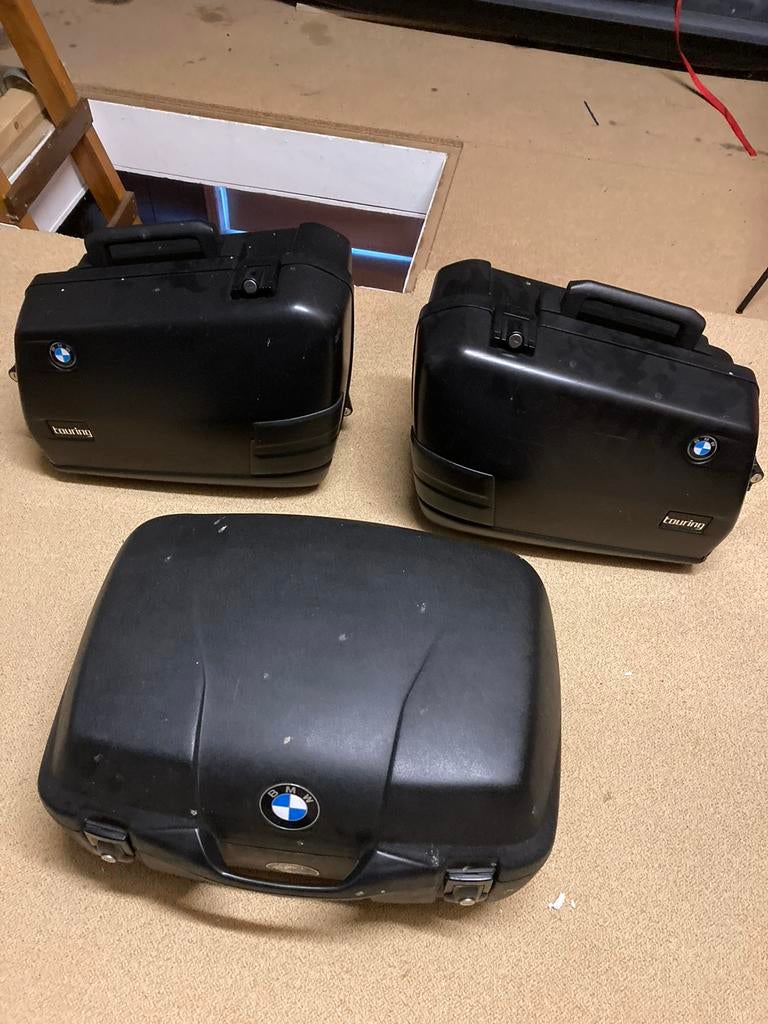 BMW K100 kofferset, Motoren, Accessoires | Koffers en Tassen, Gebruikt, Ophalen