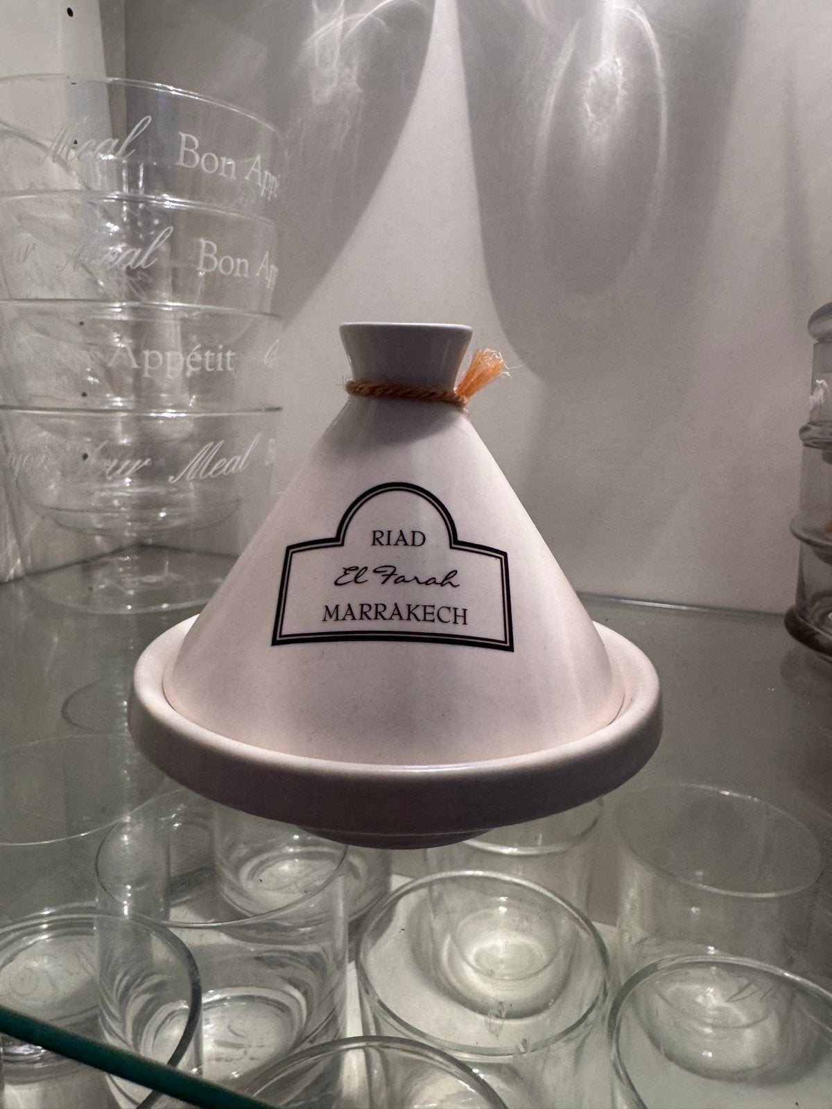 €8 Rivièra Maison Marrakech Keuken Accessoire - Tajine, Overige typen, Ophalen of Verzenden, Zo goed als nieuw, Steen/keramiek