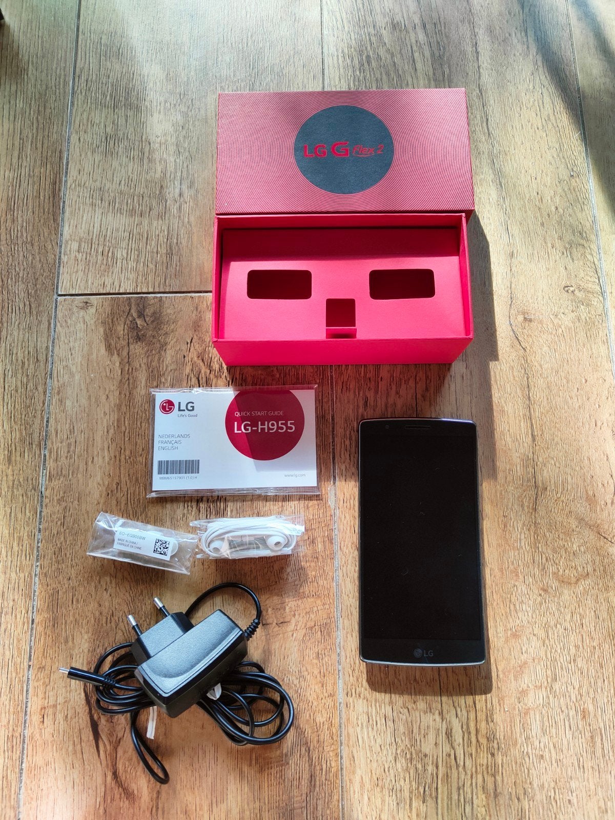 LG Flex 2|LG-H955|Touchscreen met Doos, Telecommunicatie, Mobiele telefoons | LG, Zwart, Touchscreen, Ophalen of Verzenden, Zo goed als nieuw
