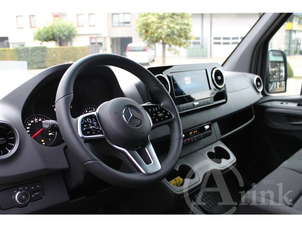 Mercedes-Benz Sprinter 319 CDI L2H2 BPM vrij 360 ALARM KL3, Automaat, 12 maanden, Gebruikt, Zwart