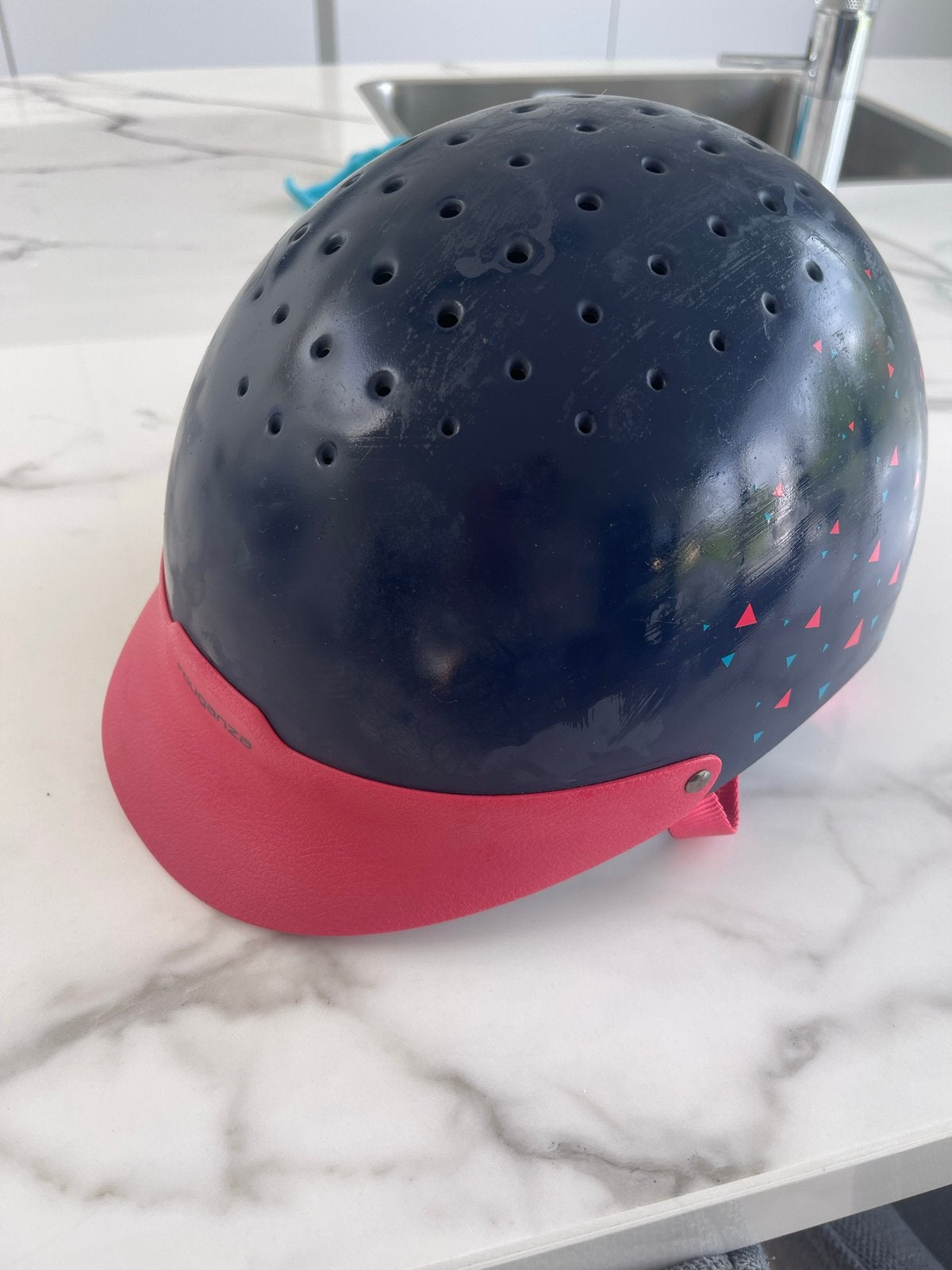 Paardrij helm, Dieren en Toebehoren, Paardrijkleding, Ophalen