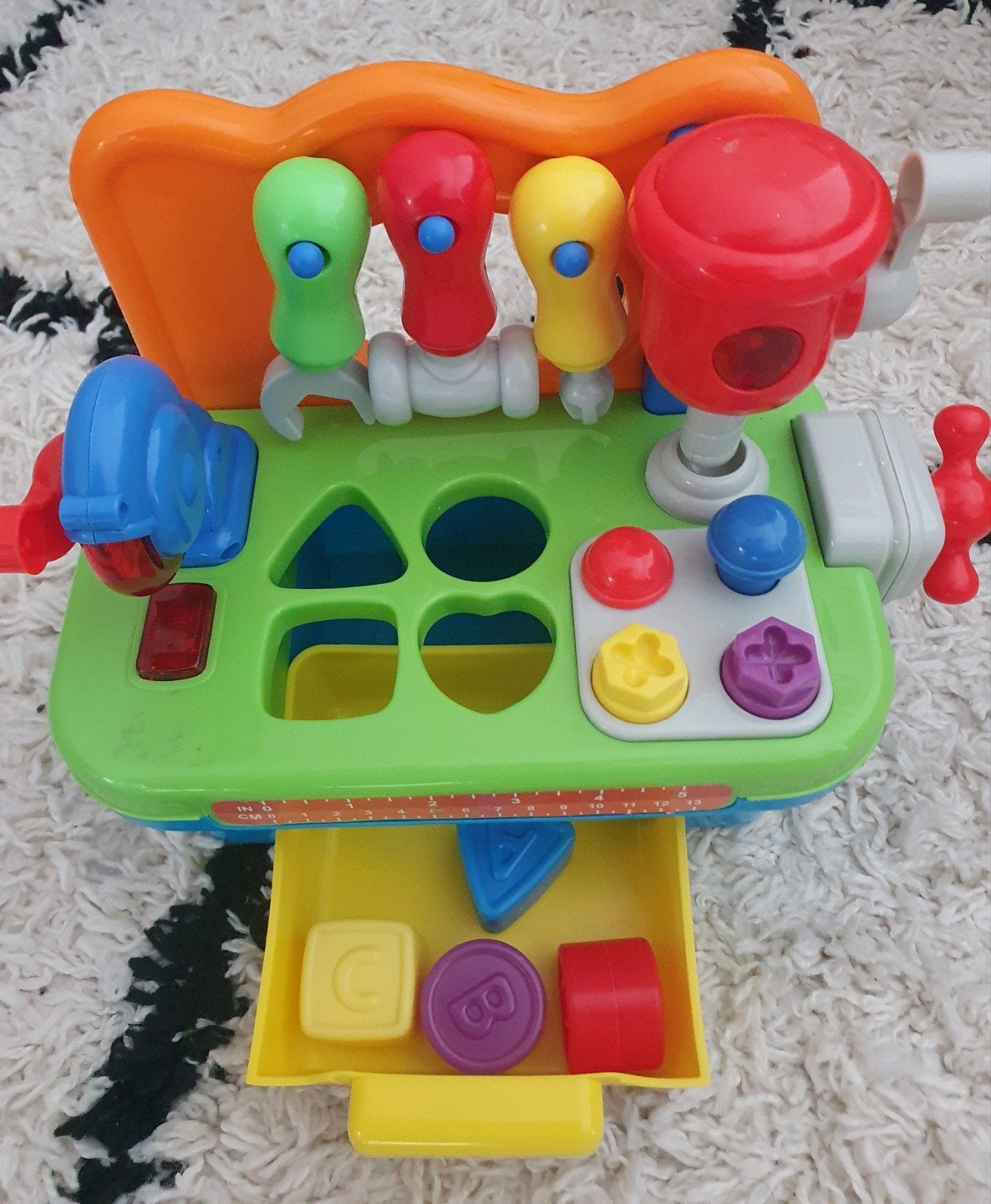 Kleurrijk en leerzaam pakketje dreumes!, Kinderen en Baby's, Ophalen of Verzenden, Zo goed als nieuw, Bouwen, Met licht