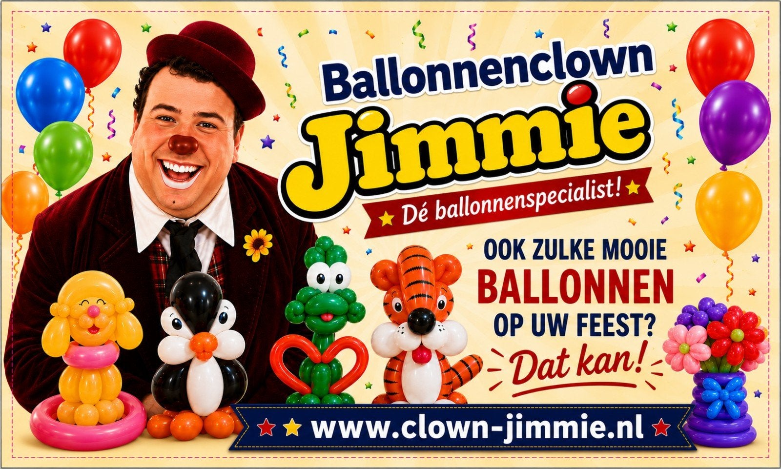 Clown Jimmie's Ballonnenkunst