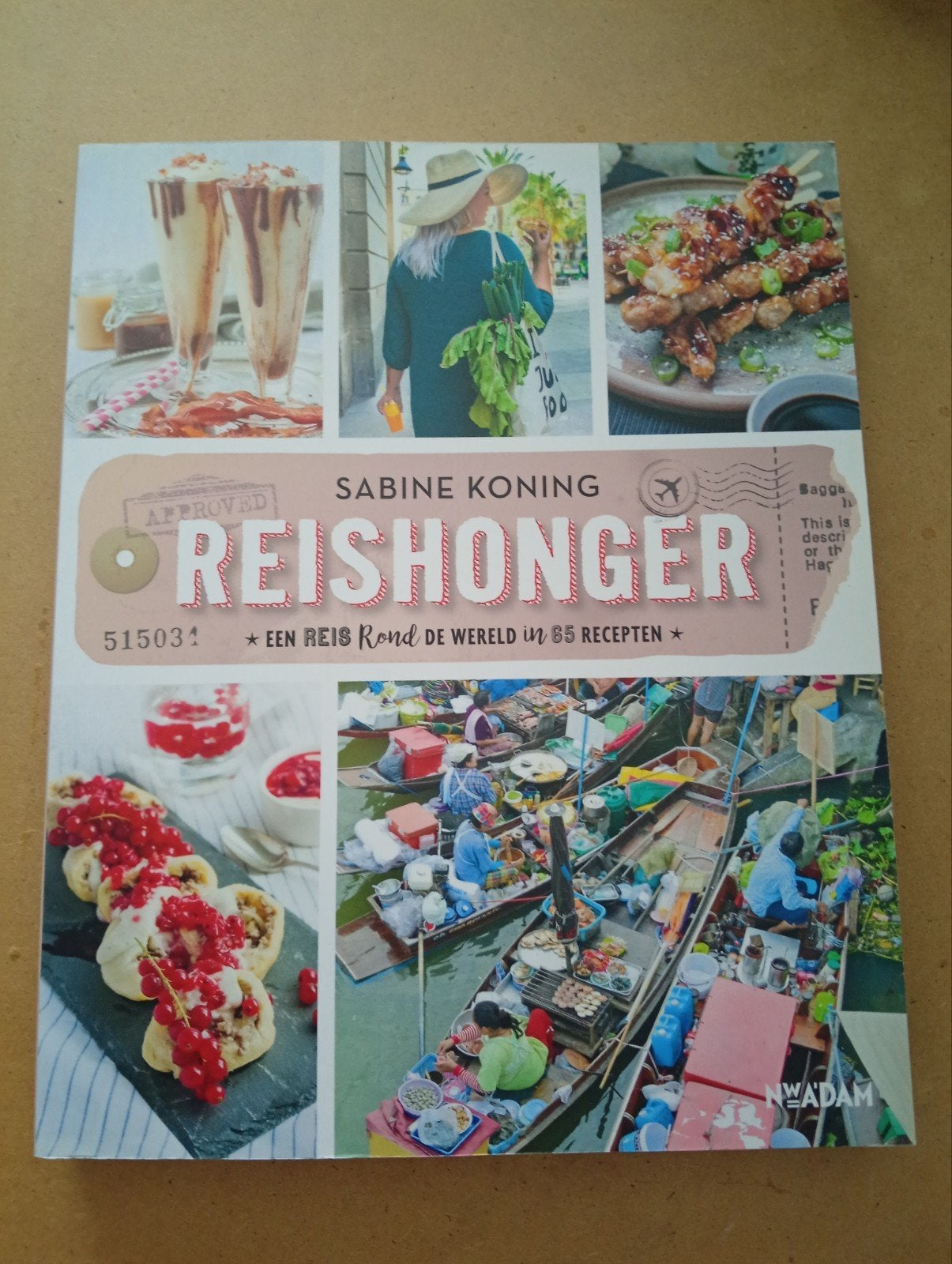 Reishonger: Een reis rond de wereld in 85 recepten, Sabine Koning, Ophalen of Verzenden, Gezond koken, Overige gebieden