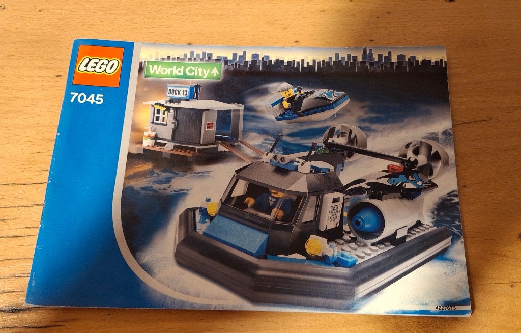 lego 7045, Lego, Inclusief instructies, Ophalen of Verzenden, Complete set