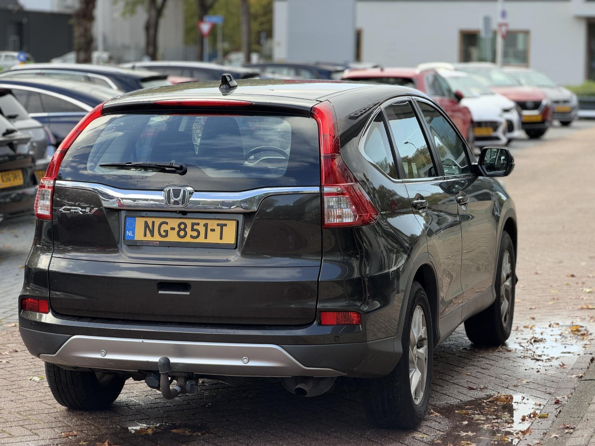Honda CR-V 2.0 4WD Elegance Automaat 155PK | Achteruitrijcam, Auto's, Stof, Gebruikt, Euro 6, 4 cilinders