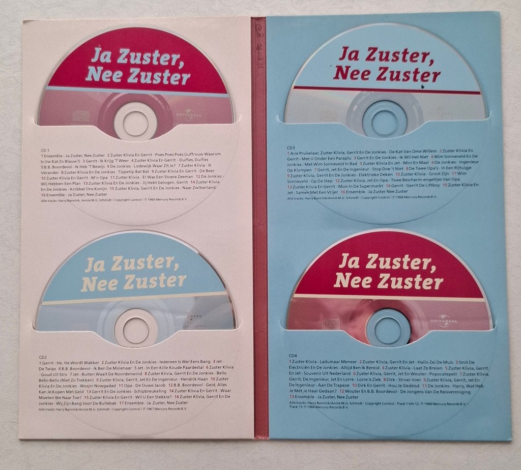 Ja Zuster, Nee Zuster 4CD Luisterboek - Krasvrij, Boeken, Luisterboeken, Annie M.G. Schmidt, Cd, Ophalen of Verzenden, Volwassene