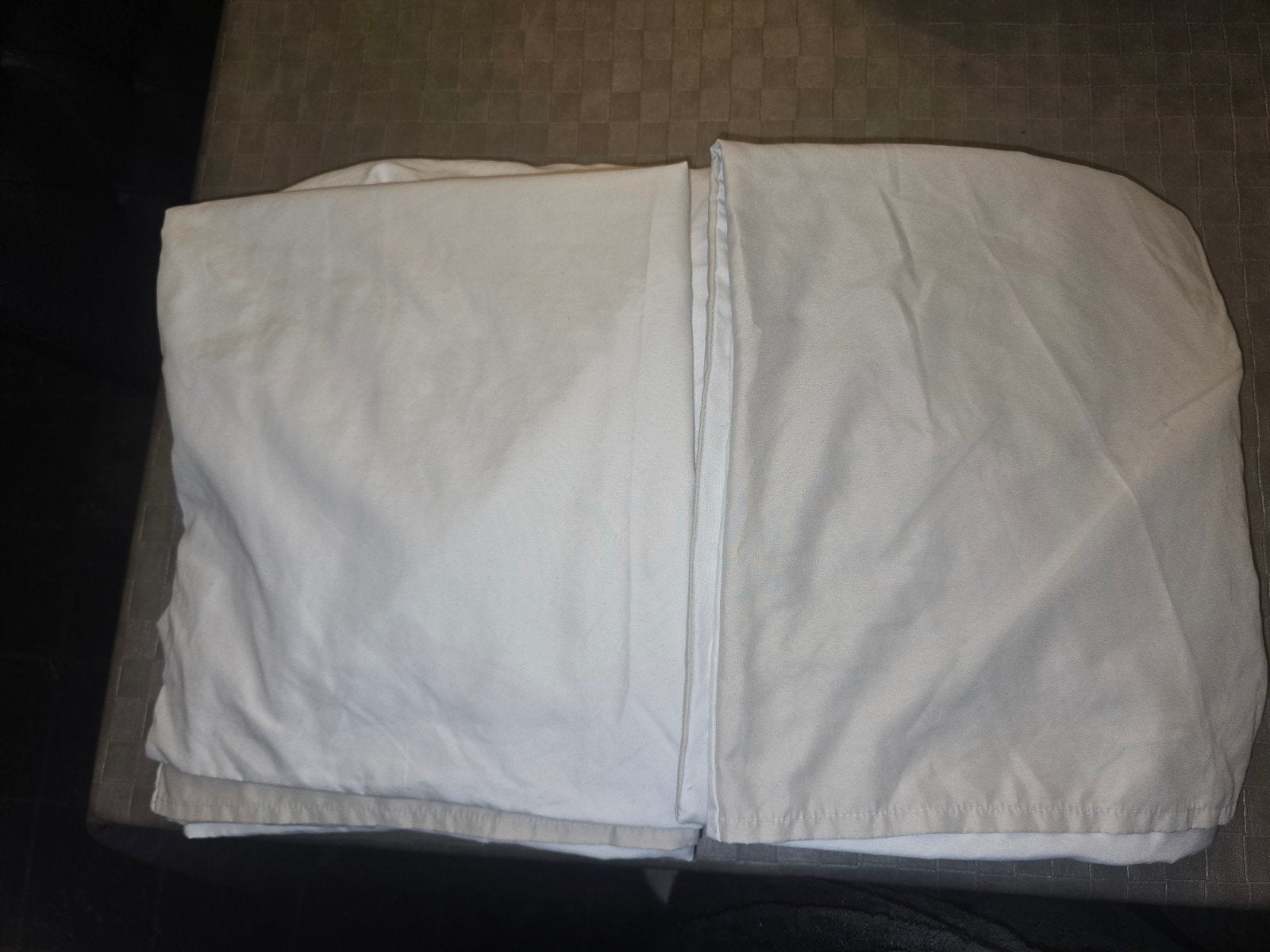 Optidee dekbedovertrek cream beige 220 bij 240, Kinderen en Baby's, Gebruikt, Overige merken, Dekbedovertrek, Ophalen of Verzenden