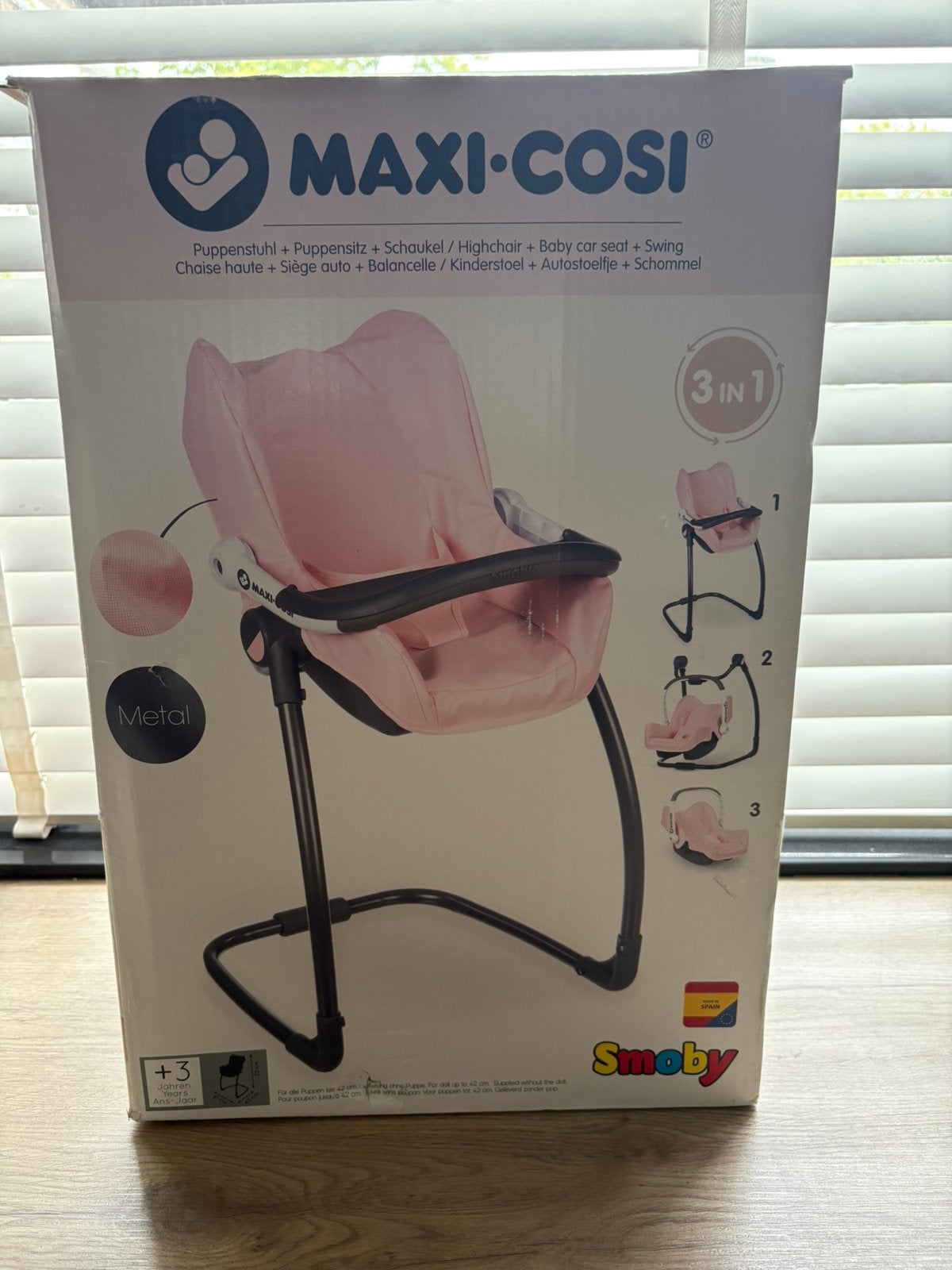 nieuwe smoby maxi cosi. alleen uit de doos gehaald, Ophalen of Verzenden, Nieuw, Overige typen