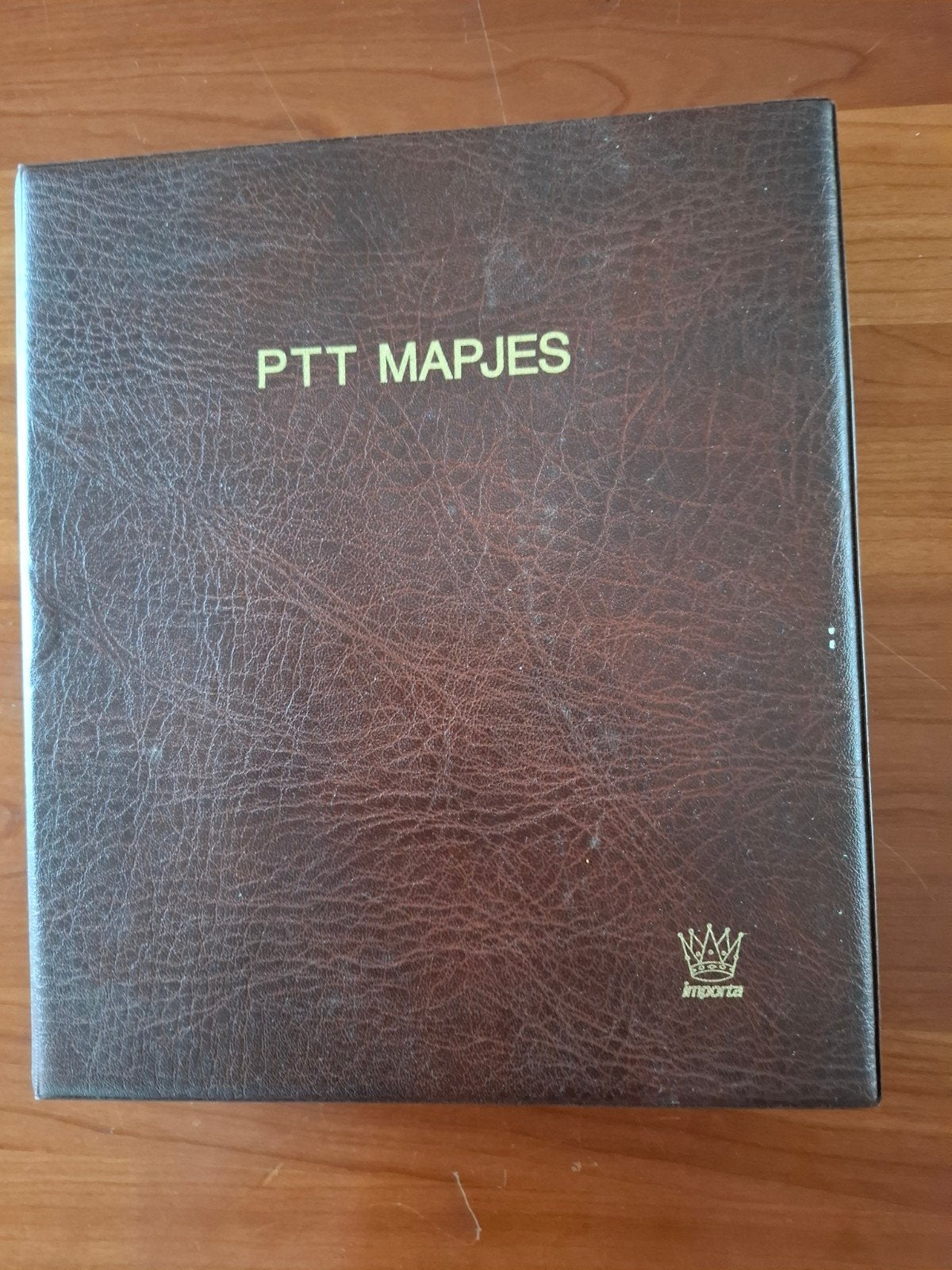 PTT Mapjes verzamelalbum met 19 insteekhoezen, Ophalen of Verzenden, Opbergdoos