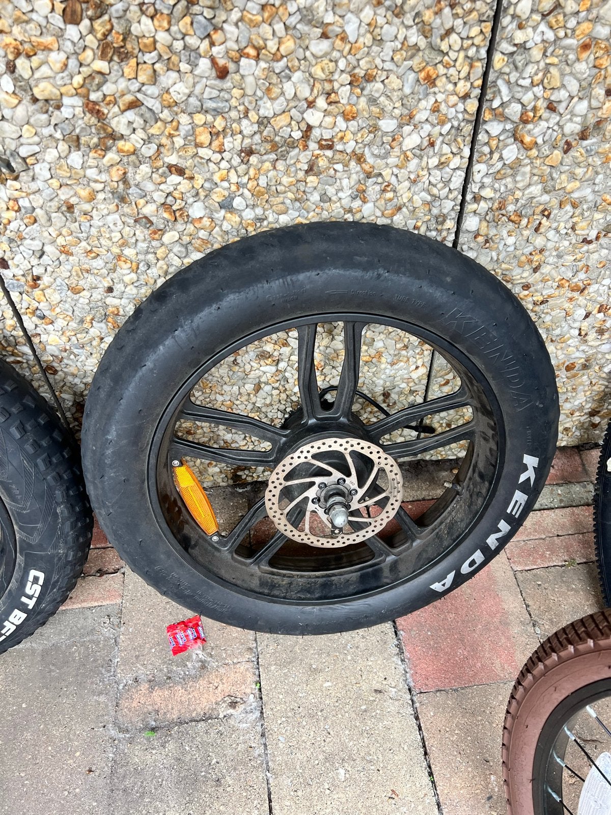 Fatbike velgen en banden - Kenda & CST BFT 20x4.0, Gebruikt, Fatbike, Rubber, Ophalen
