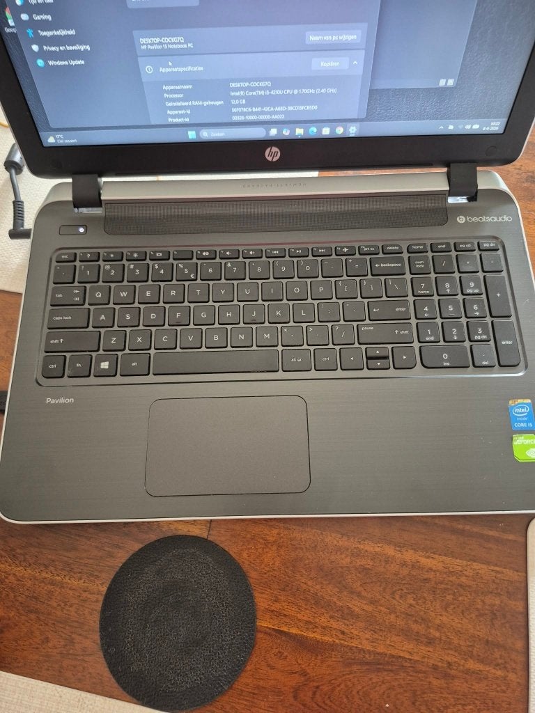 HP Pavilion – Intel i5– 12 GB geheugen – 120 GB SSD, Computers en Software, Ophalen, Gebruikt, 2 tot 3 Ghz, HP >
