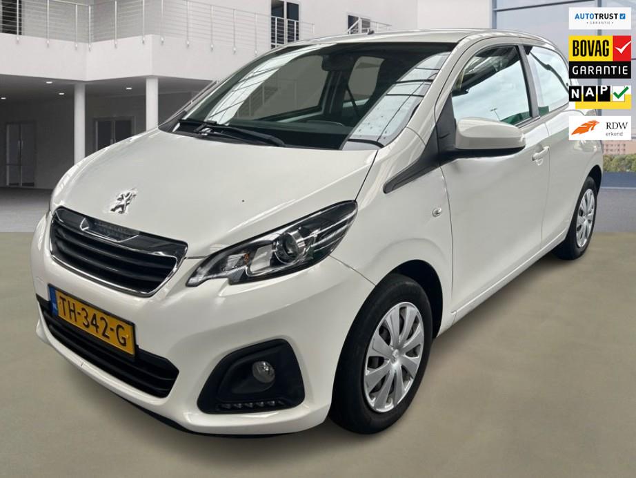 Peugeot 108 1.0 e-VTi Active 1e Eig. 46.300 km +NAP NL-auto, Stof, Gebruikt, Euro 6, 4 stoelen