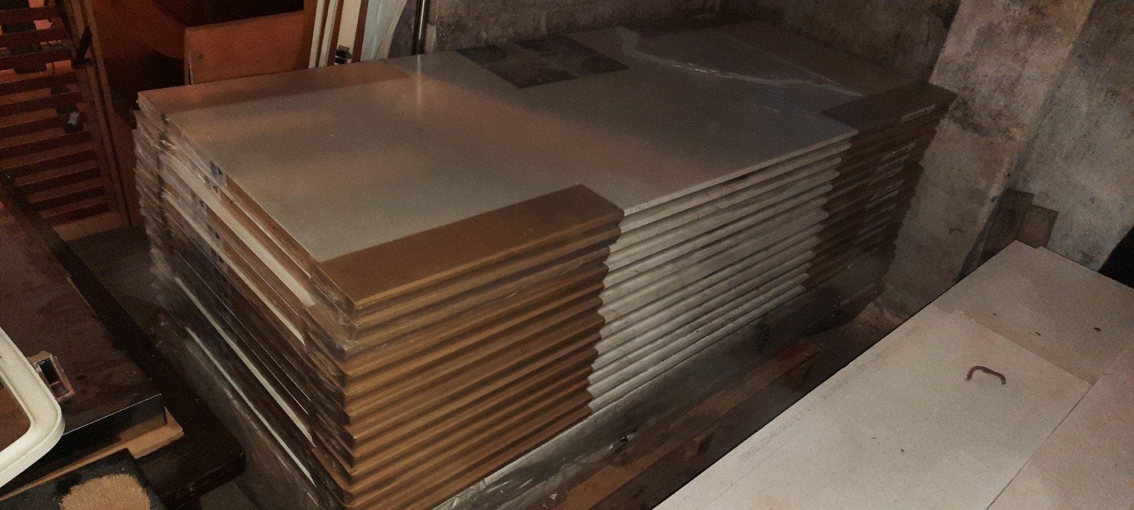 Nieuwe opdekdeuren 90 x 211,5 cm - 18 stuks, Ophalen, 80 tot 100 cm, Binnendeur, Nieuw