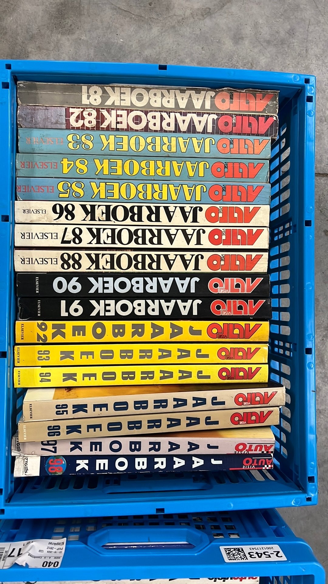AUTO JAARBOEKEN., Ophalen, Zo goed als nieuw, Overige onderwerpen, Complete serie