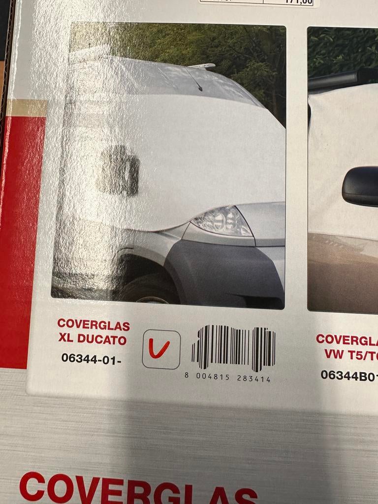 Coverglas XL Ducato isolatiemat camper, Caravans en Kamperen, Ophalen of Verzenden, Nieuw