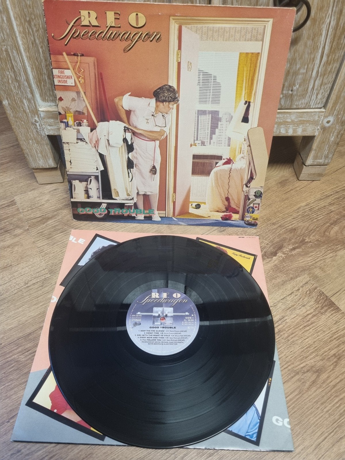lp REO Speedwagon – Good Trouble, Cd's en Dvd's, Ophalen of Verzenden, Gebruikt, Overige formaten, Poprock