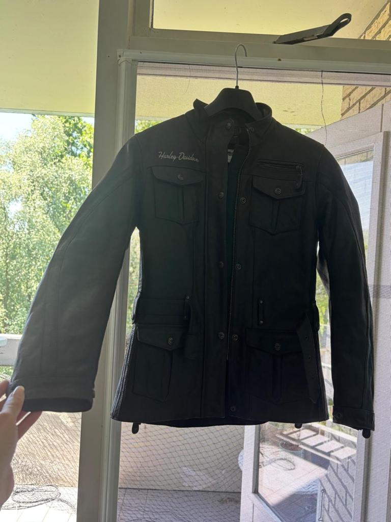 Mooie Harley Davidson jas dames maat M, Motoren, Ophalen of Verzenden, Tweedehands, Dames, Jas | textiel