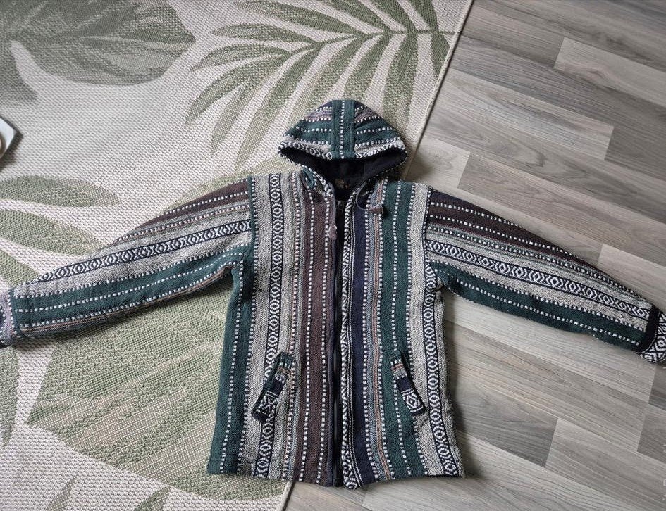 Handgemaakt vest met fleecevoering uit Nepal izgs, Kleding | Dames, Truien en Vesten, Ophalen of Verzenden, Zo goed als nieuw