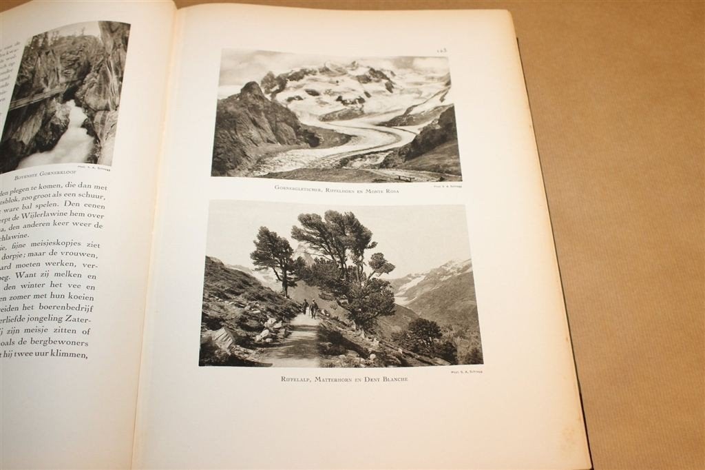 Duizend en Één Kijkjes — Zwitserland Antiek Fotoboek 1927, Ophalen of Verzenden, Gelezen, Europa