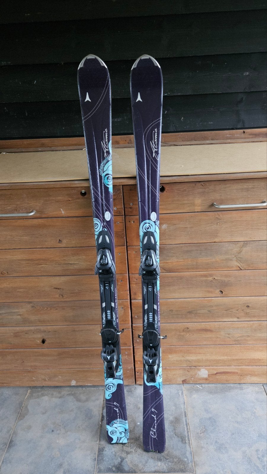 Atomic Cloud 7 ski's 156 cm met bindingen, Ophalen, 140 tot 160 cm, Gebruikt, Atomic