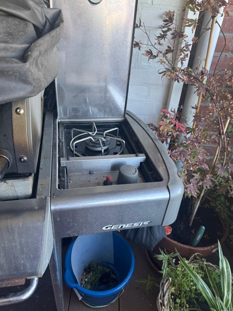 Weber Genesis gas barbecue, Tuin en Terras, Ophalen, Gebruikt, WEBER BBQ