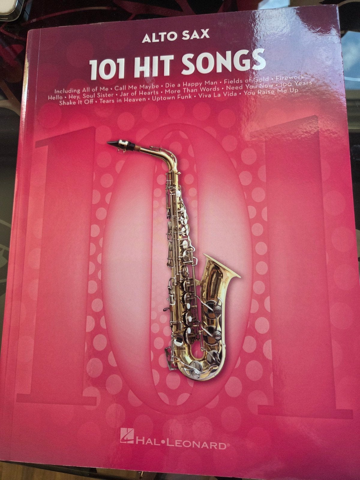 Hal Leonard 101 Hit Songs voor Alto Saxofoon, Ophalen of Verzenden, Nieuw, Les of Cursus, Saxofoon