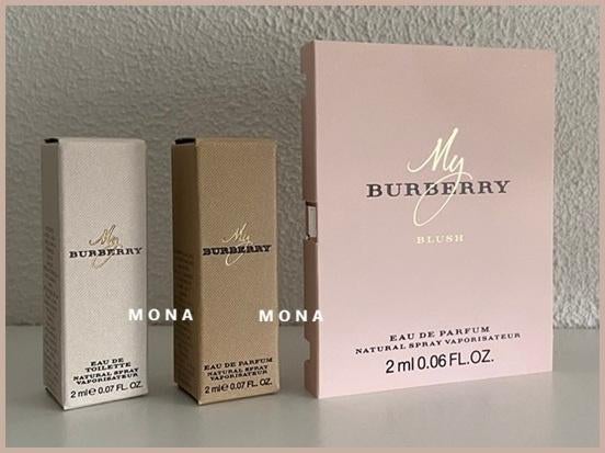 MyBurberry set 3 parfum samples proefjes testers monsters, Verzenden, Nieuw