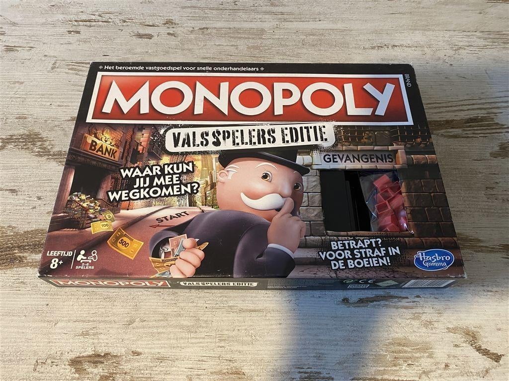 Monopoly valspelers editie [s637], Verzenden, Zo goed als nieuw