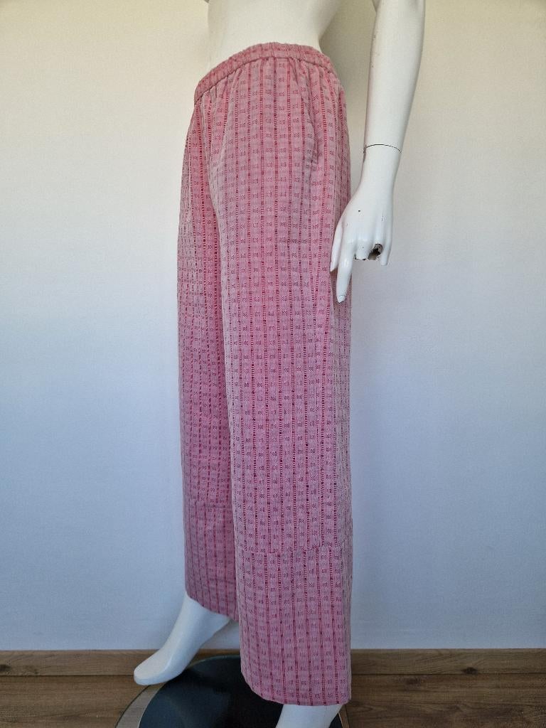 Frnch Paris pantalon. Maat L Roze., Maat 38/40 (M), Frnch Paris, Nijmegen, Verhip-vintage.nl