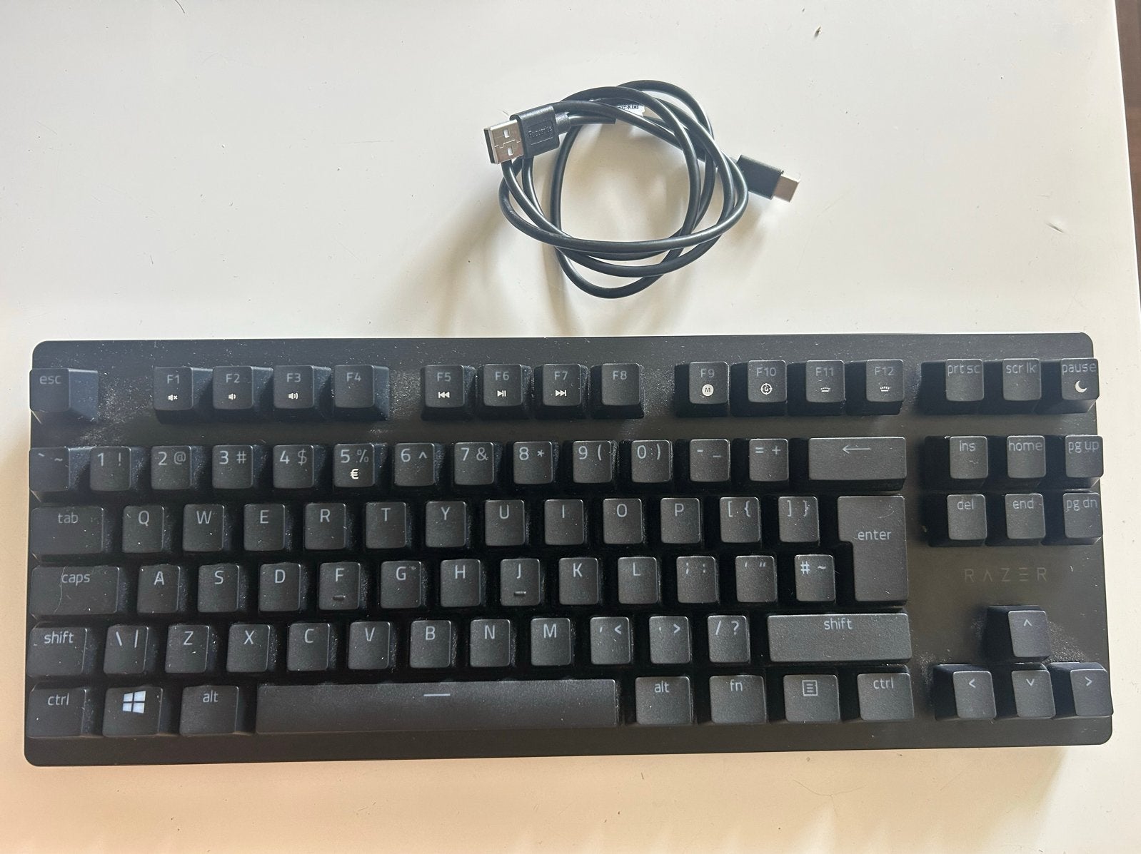 Razer Huntsman Tournament Edition Gaming Keyboard, Gaming toetsenbord, Ophalen of Verzenden, Zo goed als nieuw, Qwerty