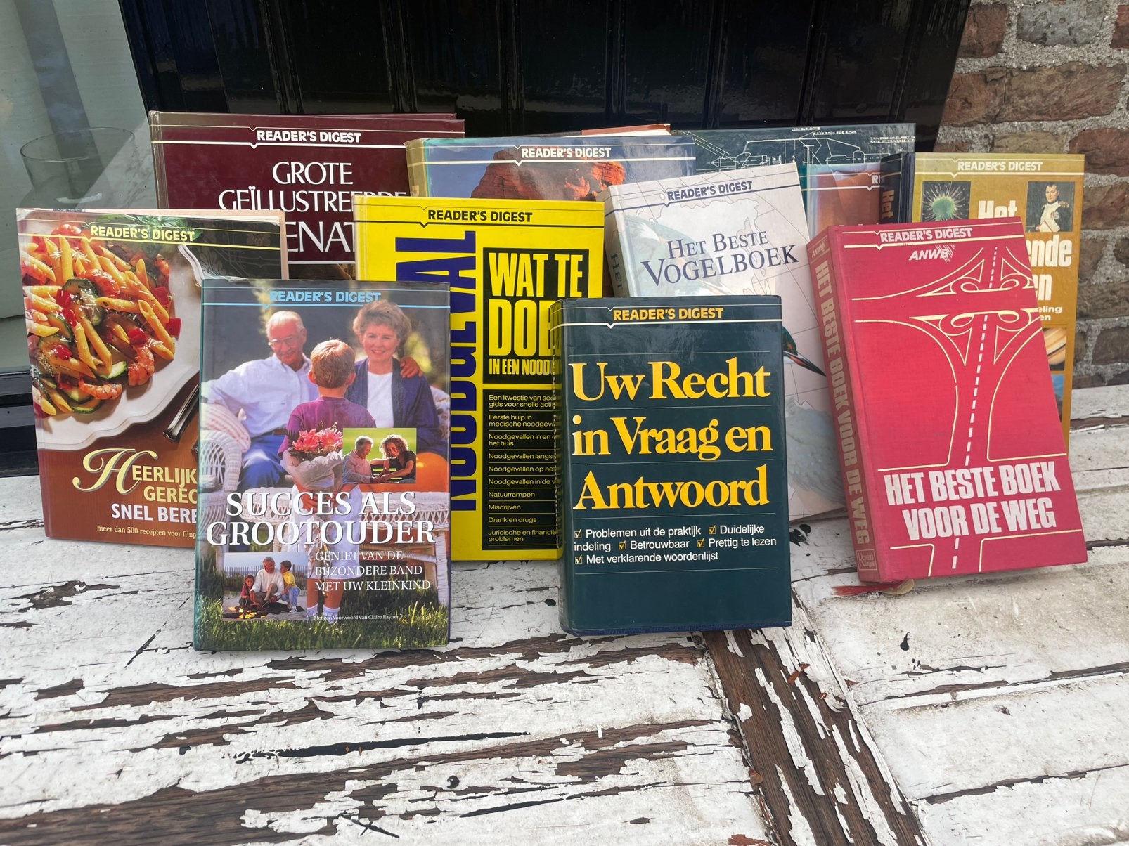 Reader’s Digest - 11 boeken - o.a. Nostalgisch ANWVB - zgan, Ophalen of Verzenden, Zo goed als nieuw, Verschillende onderwerpen
