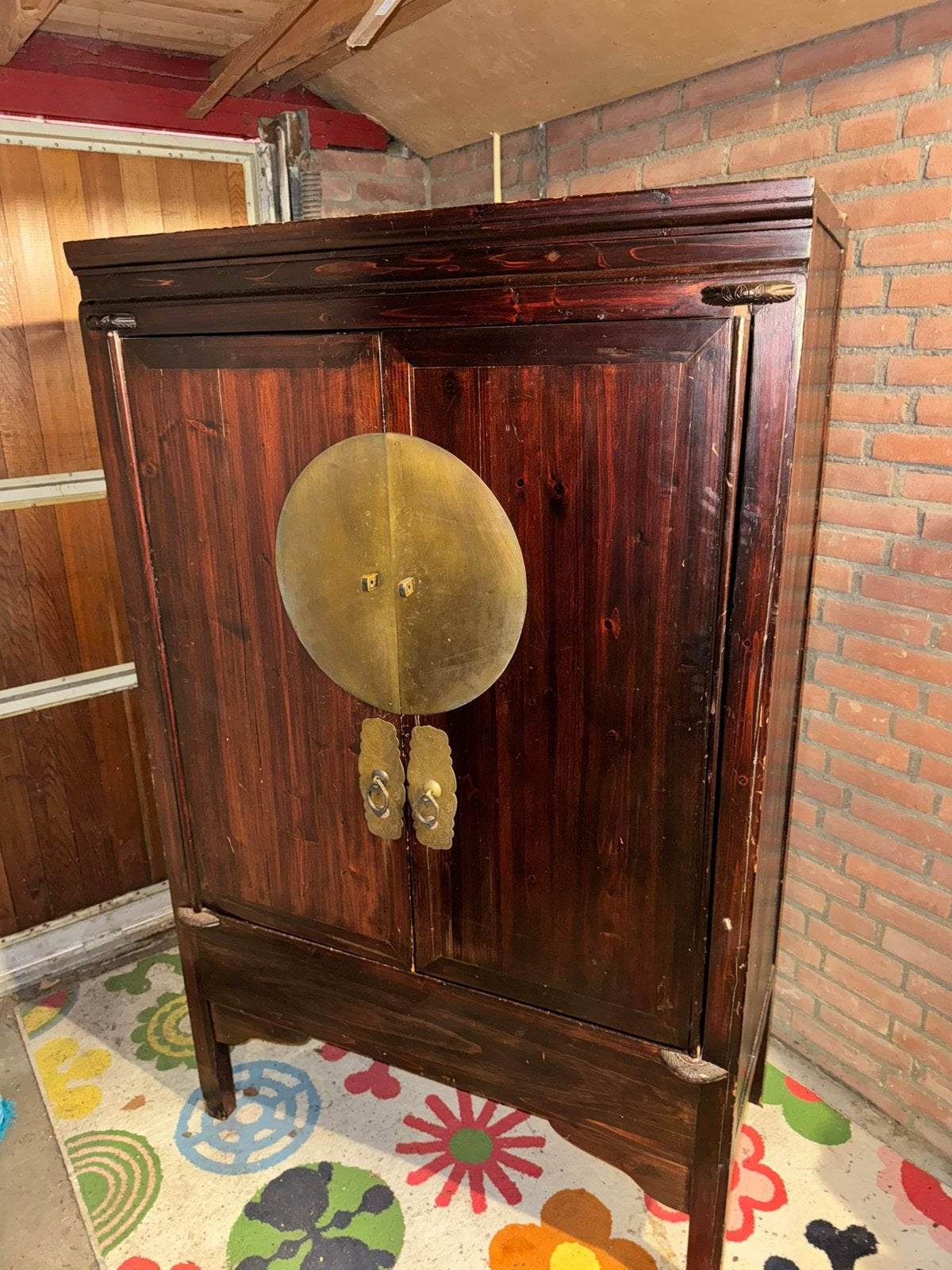 Antieke Chinese bruidskast, Antiek en Kunst, Ophalen
