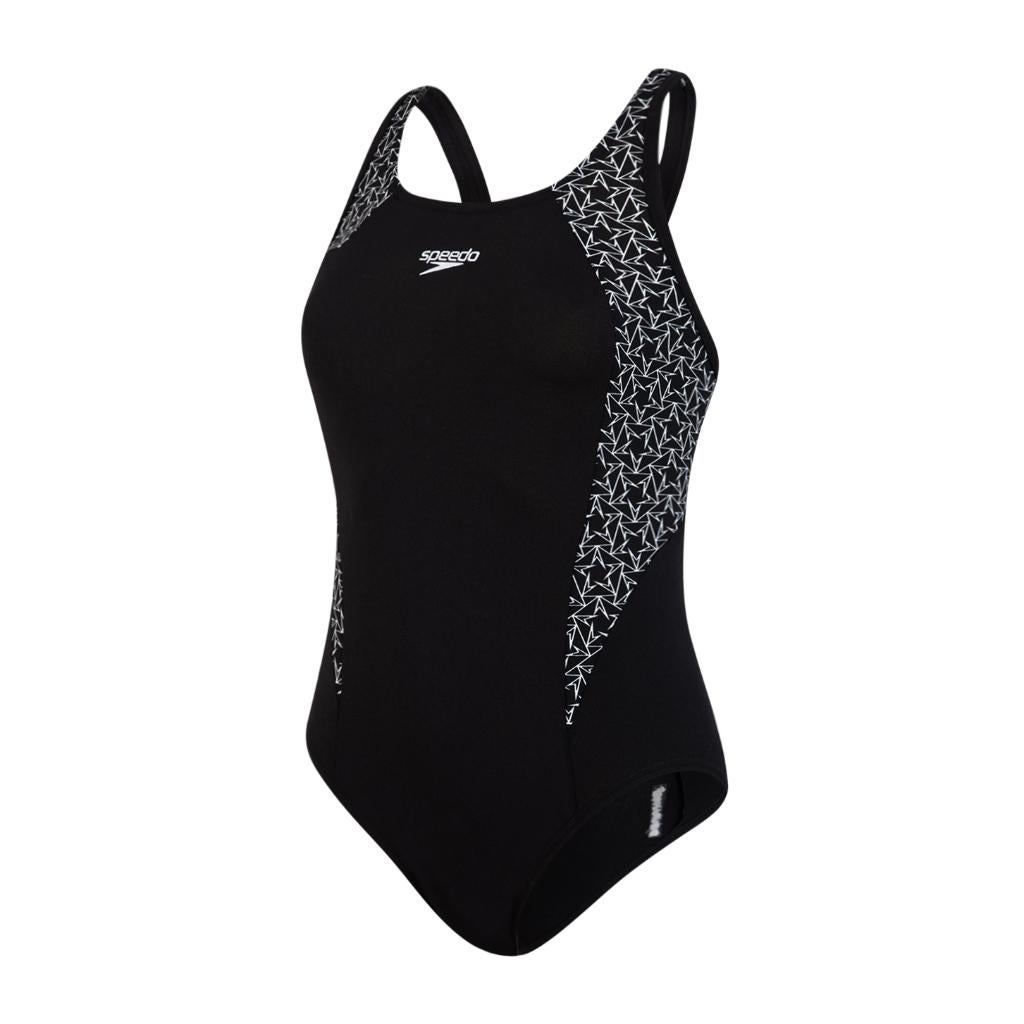 Nieuw Speedo W Endurance Boomstar Splice Flyback badpak, Zwart, Info@allsport-group.com, All Sport NV, Nieuw