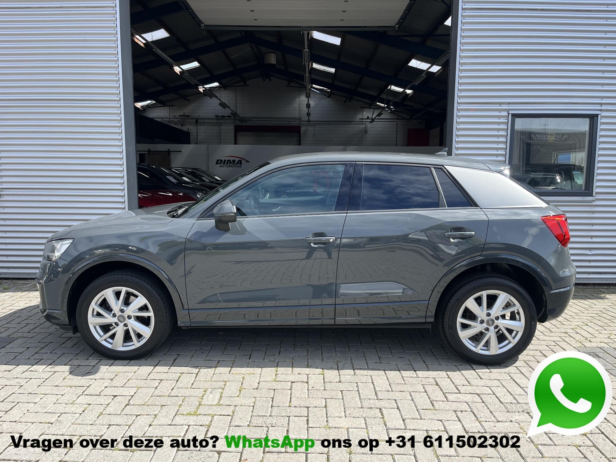 Audi Q2 1.0 TFSI Design Pro Line Plus Car-Play / Climatecont, Auto's, Stof, Gebruikt, 116 pk, Bedrijf