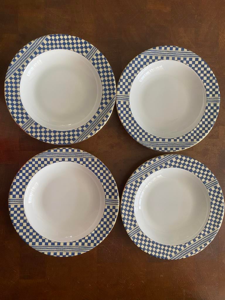 Wedgwood Samurai Soepborden - Set van 4, Ophalen
