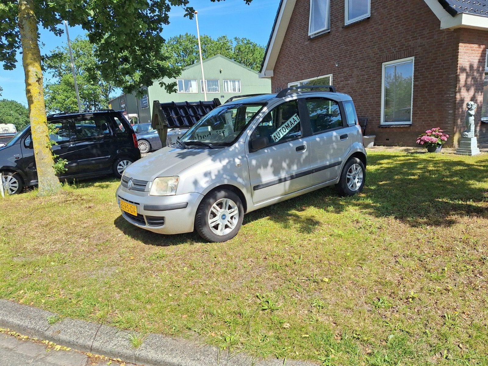 Fiat Panda 1.2 Dualogic 2005 Grijs, Voorwielaandrijving, 840 kg, Origineel Nederlands, Bedrijf