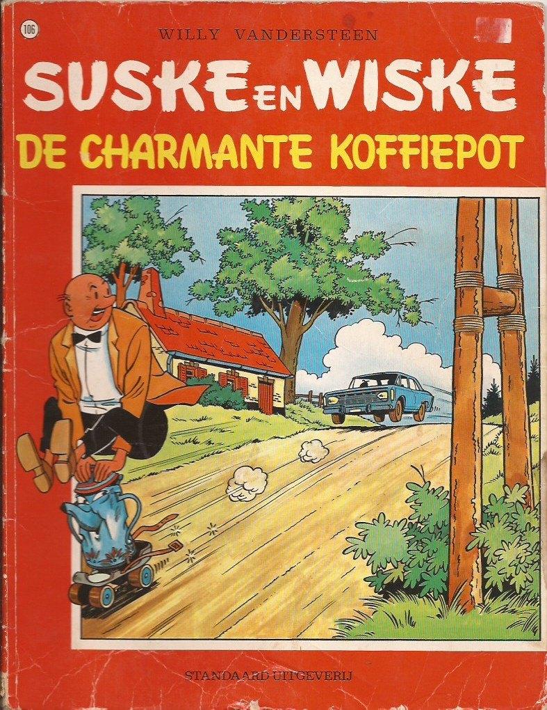 5xSuske en Wiske nrs.106-119-121-122-124, Gelezen, Ophalen of Verzenden, Willy VanderSteen, Meerdere stripboeken