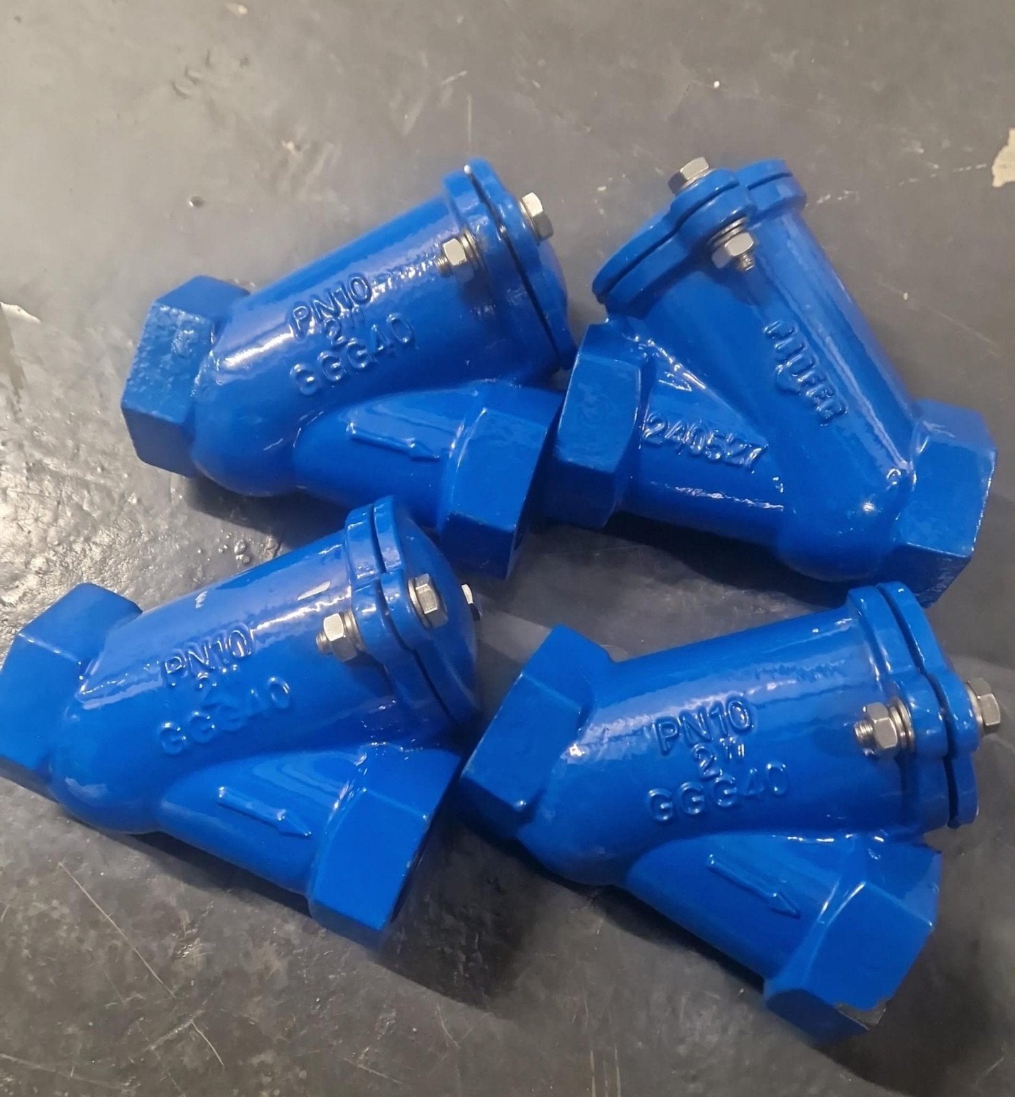 Nieuwe blauwe Y-filters PN10 GGG40, Ophalen of Verzenden, Nieuw, Overige typen