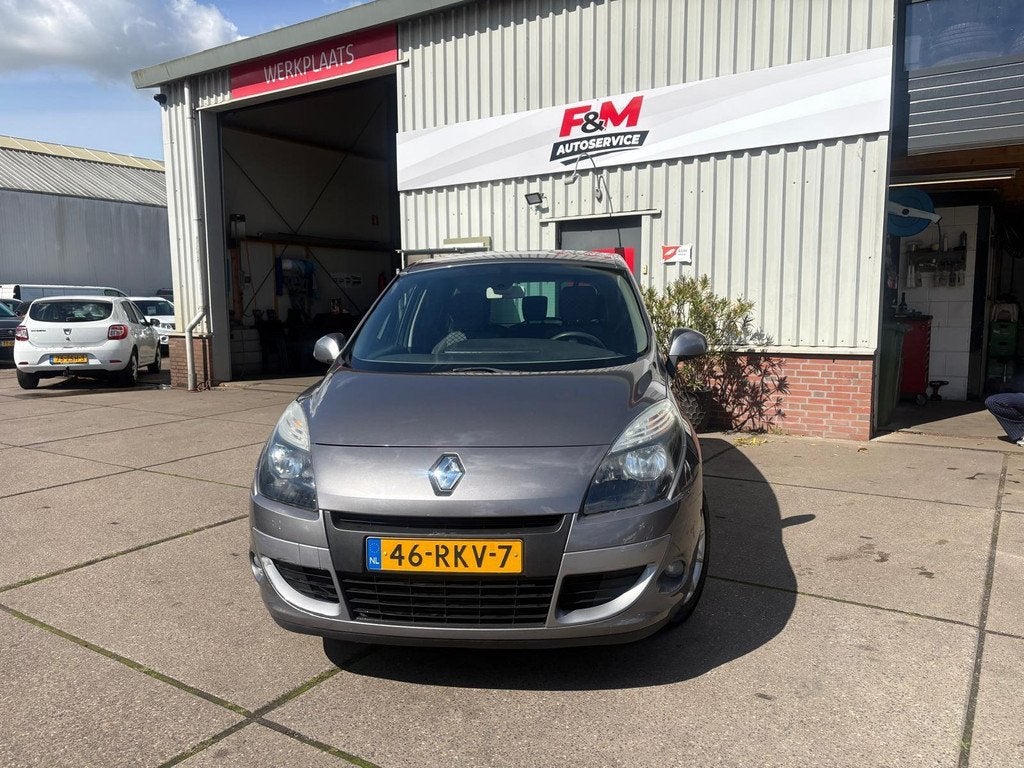 Renault Scénic 1.4 TCE Parisienne Clima, pdc achter, trekha, Auto's, Renault, Voorwielaandrijving, Euro 5, Stof, Gebruikt