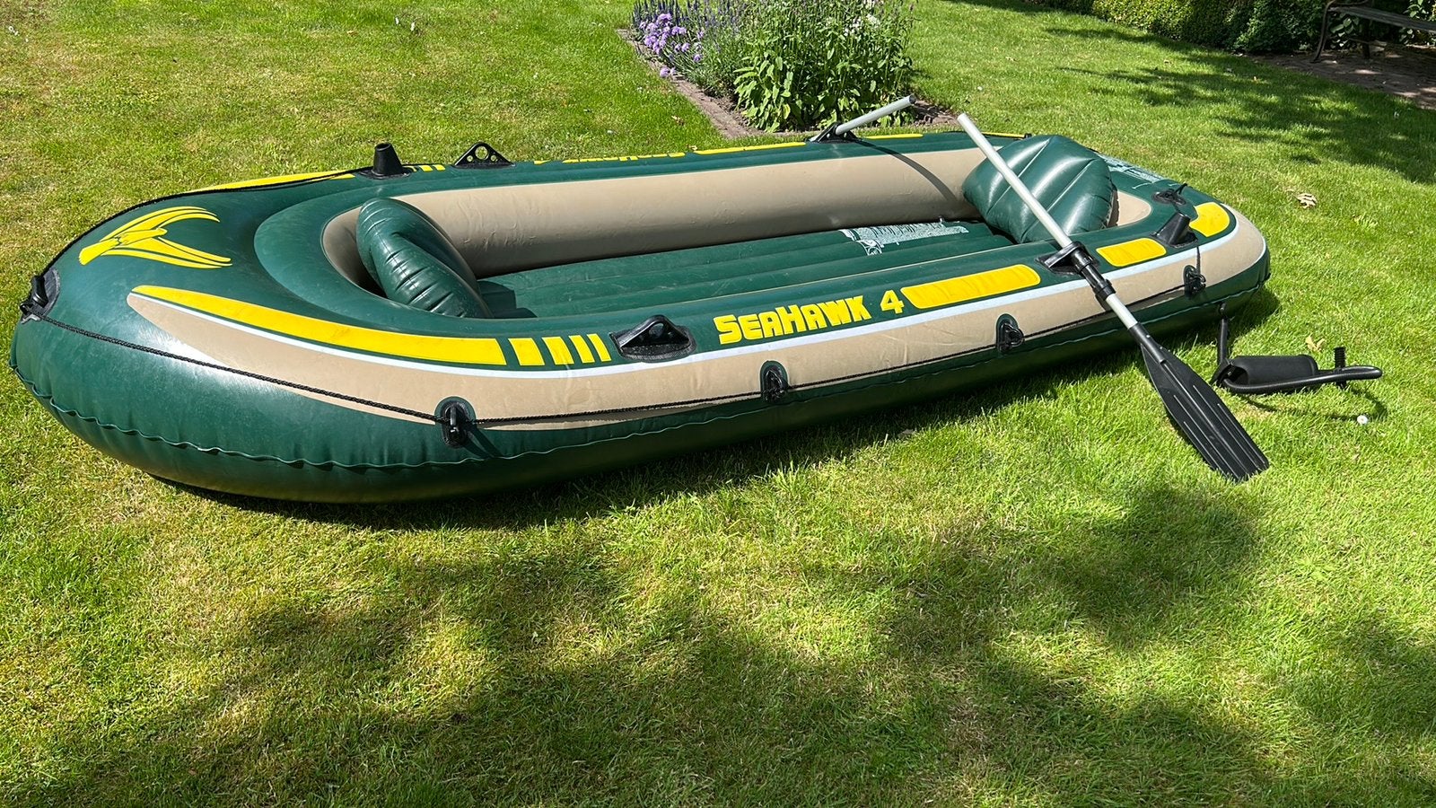Seahawk 4 opblaasbare boot, Watersport en Boten, Kano's, Ophalen, Opblaasbaar, Drie personen of meer, Overige typen