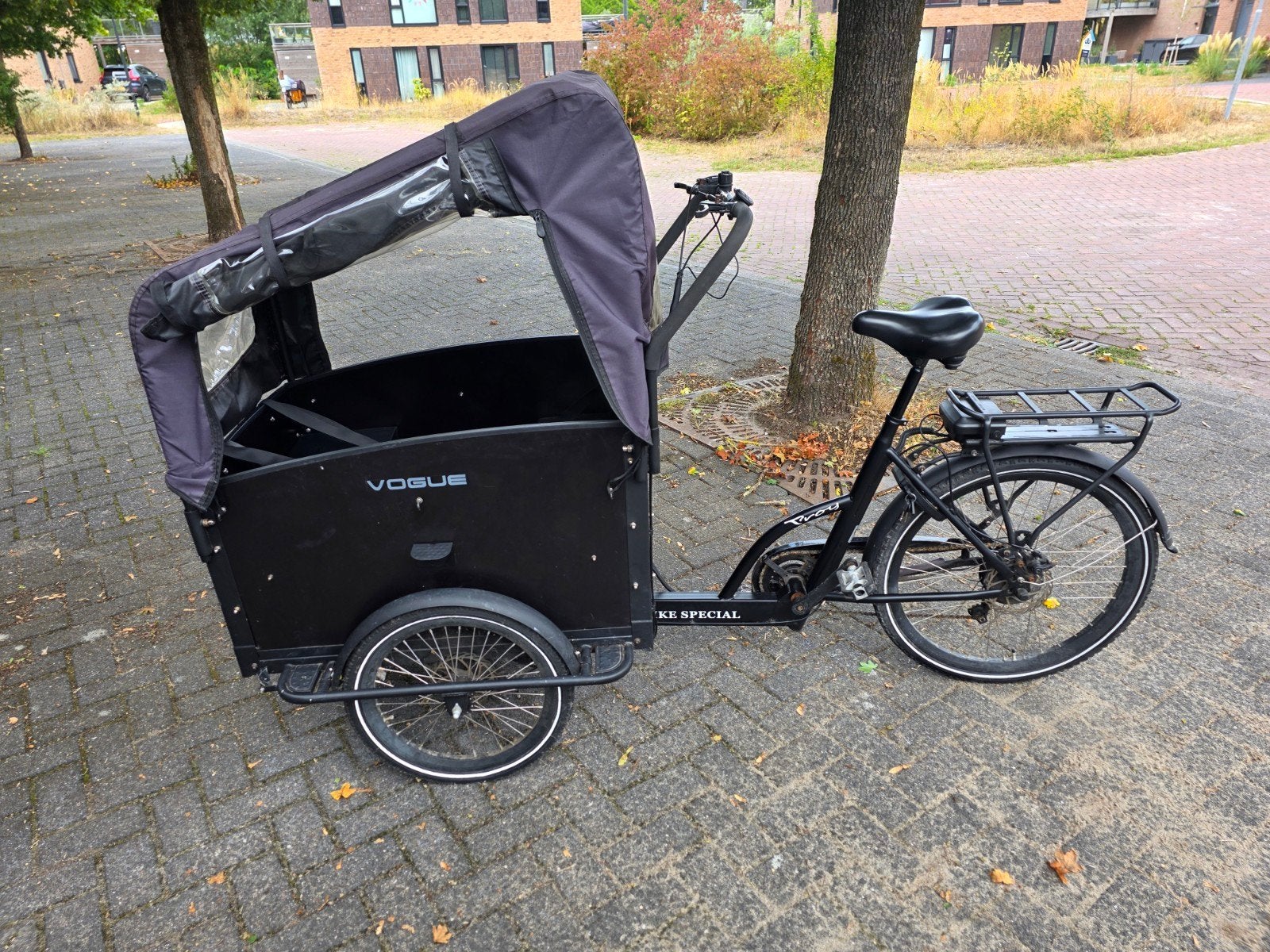 Vogue Troy elektrische  bakfiets *zie beschrijving*, Ophalen, Gebruikt, 4 kinderen of meer, Overige merken