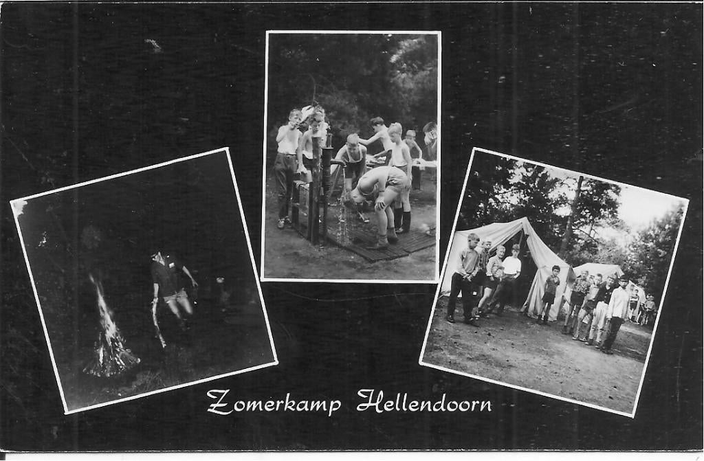 Zomerkamp Hellendoorn., Ophalen of Verzenden, 1960 tot 1980, Gelopen, Overijssel