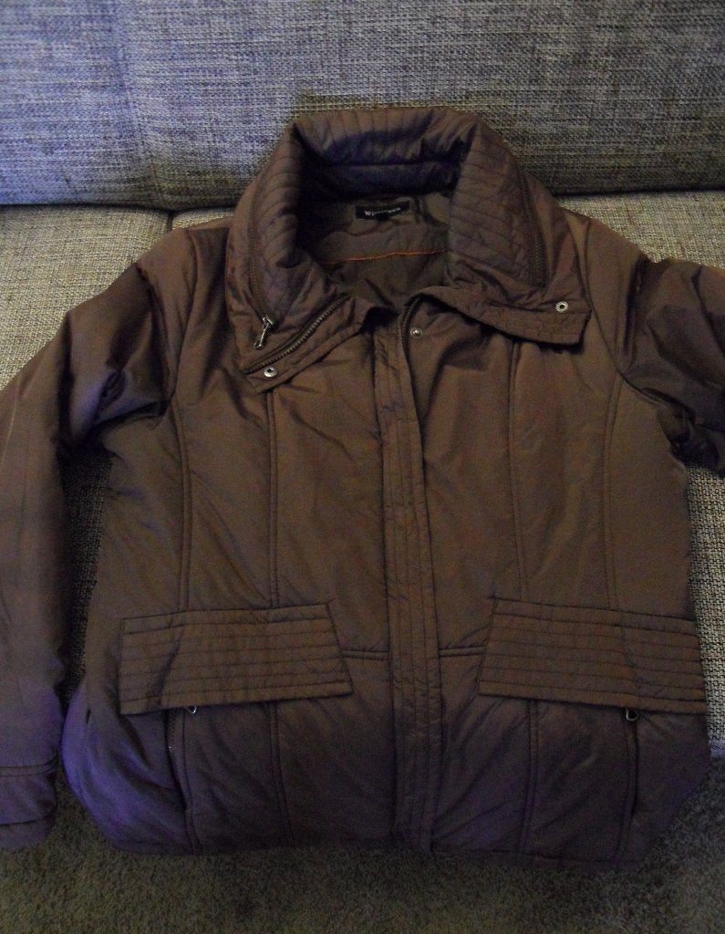 In goede staat verkerende winterjas van Witteveen, maat 44, Kleding | Dames, Bruin, Maat 42/44 (L), Ophalen of Verzenden, Zo goed als nieuw