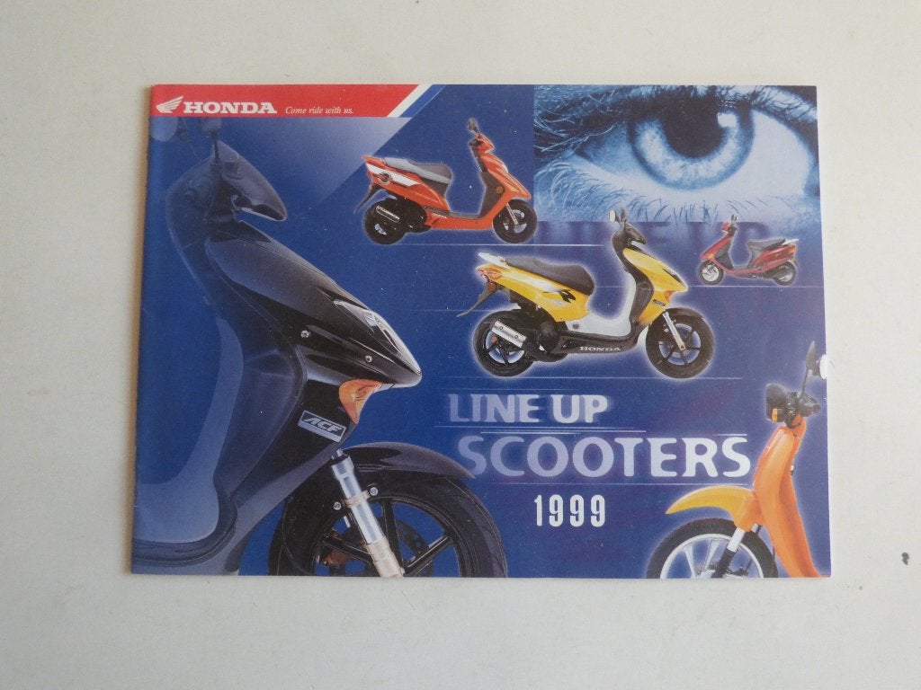 HONDA FOLDER SCOOTERS & BROMFIETSEN JAAR 1999, Fietsen en Brommers, Ophalen of Verzenden, Zo goed als nieuw