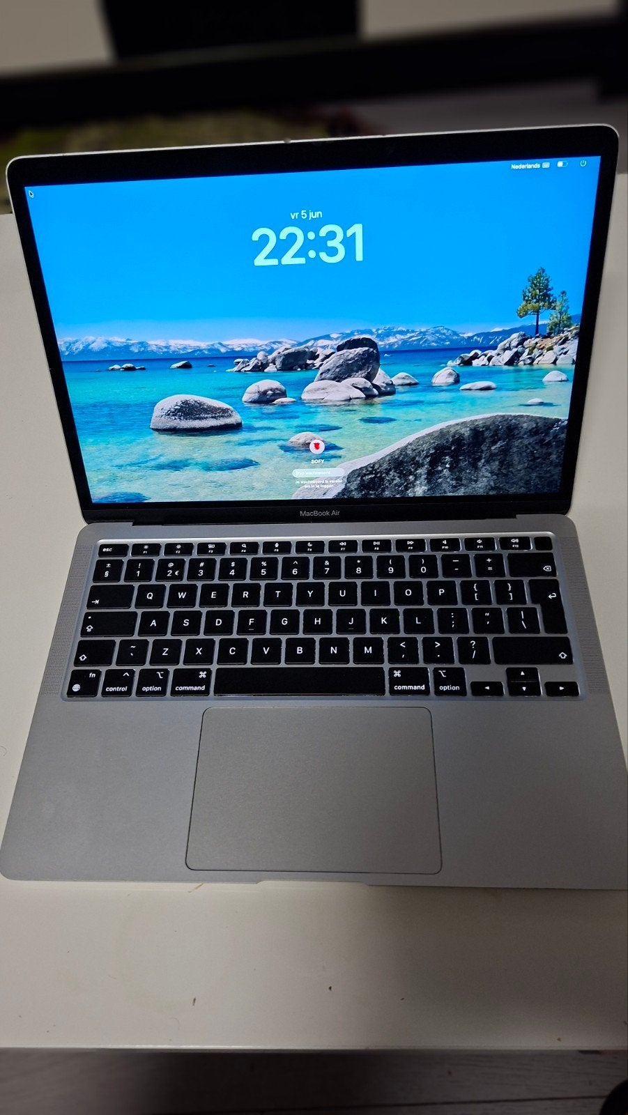 Macbook Air M1  2020, Computers en Software, Ophalen, 2 tot 3 Ghz, 13 inch, 512 GB
